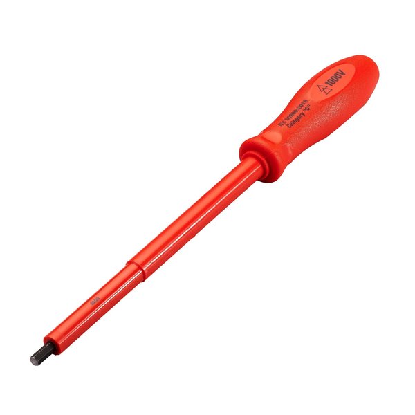 Itl 1000v Insulated 3/16 Hex Screwdriver 02650